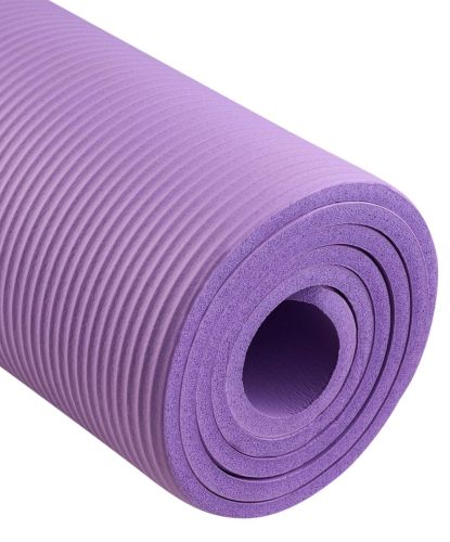 Коврик для йоги и фитнеса STARFIT FM-301 NBR 183x61х1 см (фиолетовый пастель)#2 Коврик для йоги и фитнеса STARFIT FM-301 NBR 183x61х1 см (фиолетовый пастель)#2