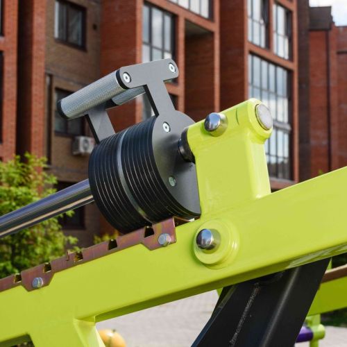 Уличный тренажер Жим лежа с переменной нагрузкой ZAVODSPORTA Force-2800#4 Уличный тренажер Жим лежа с переменной нагрузкой ZAVODSPORTA Force-2800#4