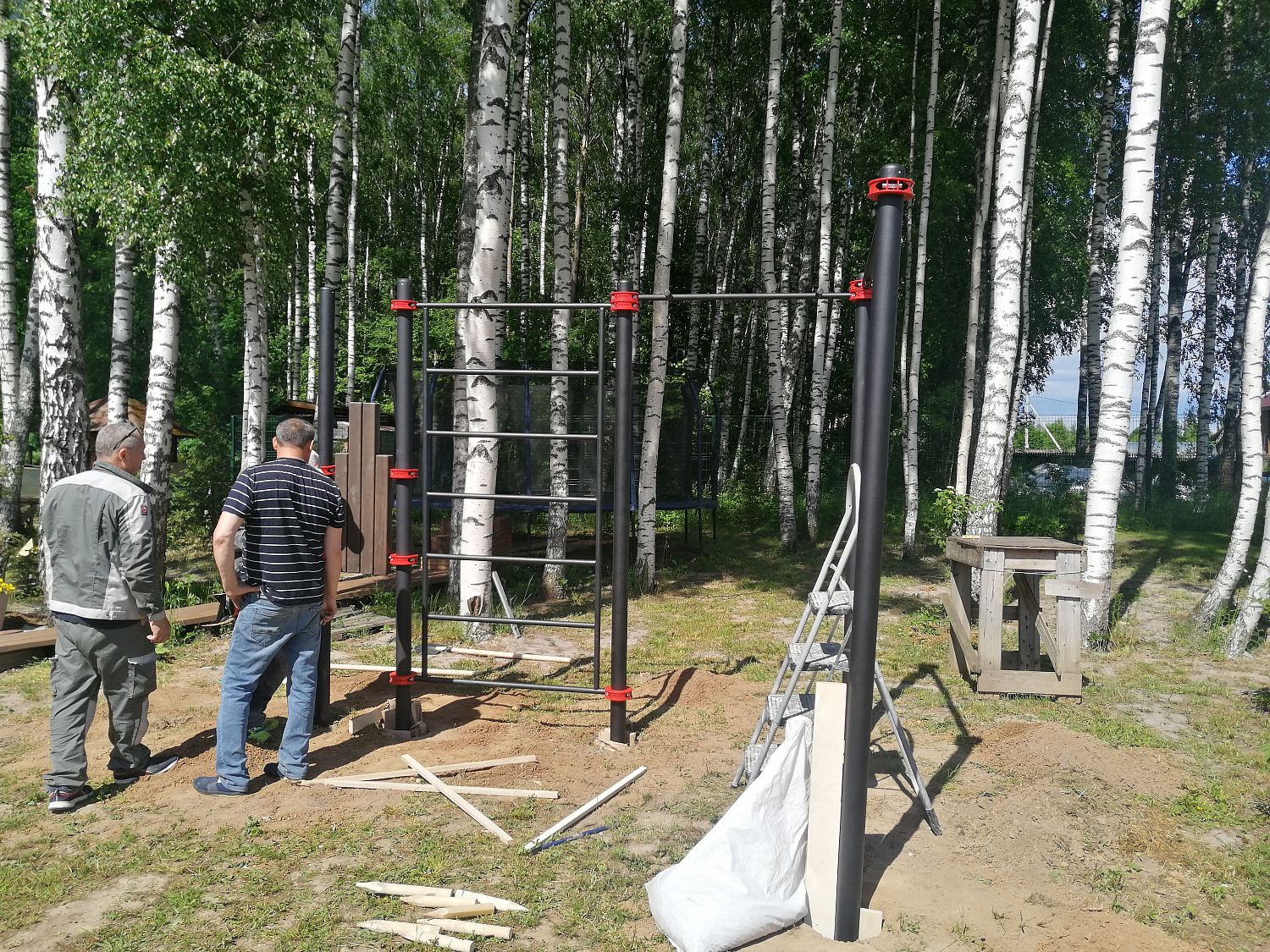 Площадка для воркаута (Владимирская область)