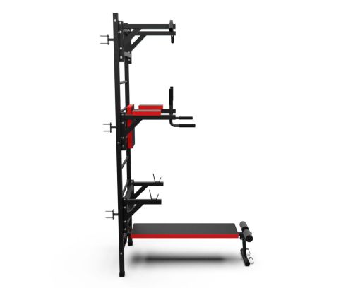 Шведская стенка с турником, брусьями и скамьей DFC D-12345#2