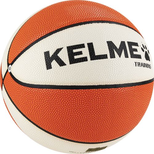 Мяч баскетбольный KELME Hygroscopic №6 (ПУ) бело-оранжево-черный#3 Мяч баскетбольный KELME Hygroscopic №6 (ПУ) бело-оранжево-черный#3