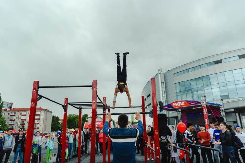 Мобильный комплекс для Воркаута Стандарт-8#3