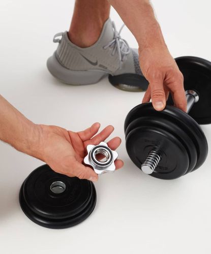 Гантель разборная обрезиненная STARFIT DB-716 16 кг#9 Гантель разборная обрезиненная STARFIT DB-716 16 кг#9