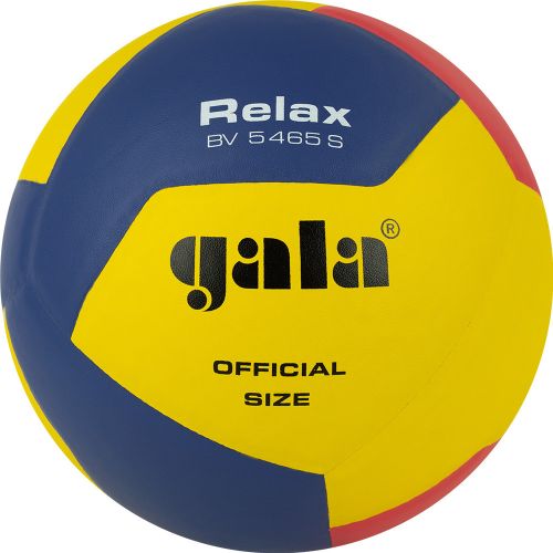 Мяч волейбольный GALA Relax 12" BV5465S №5 (ПУ) жёлто-сине-красный Мяч волейбольный GALA Relax 12" BV5465S №5 (ПУ) жёлто-сине-красный