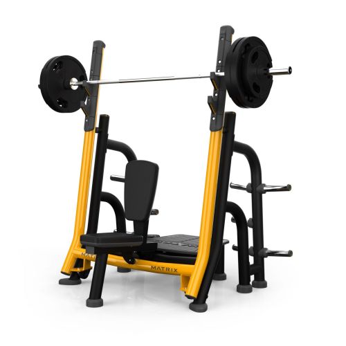 Олимпийская скамья для жима на плечи с доводчиком MAGNUM MATRIX MG-A645