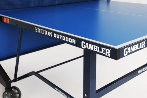 Всепогодный теннисный стол GAMBLER Edition Outdoor BLUE GTS-4 (с сеткой)#5 Всепогодный теннисный стол GAMBLER Edition Outdoor BLUE GTS-4 (с сеткой)#5