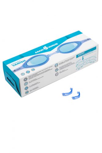 Очки для плавания MADWAVE Vanish (голубой)#4