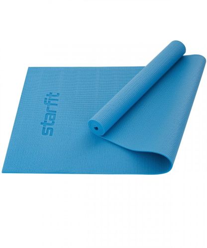 Коврик для йоги и фитнеса STARFIT FM-101 PVC 183x61х0,6 см (синий пастель) Коврик для йоги и фитнеса STARFIT FM-101 PVC 183x61х0,6 см (синий пастель)