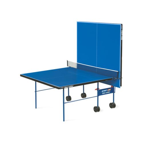 Всепогодный теннисный стол START LINE Game Outdoor 2 Blue (с сеткой)#2 Всепогодный теннисный стол START LINE Game Outdoor 2 Blue (с сеткой)#2