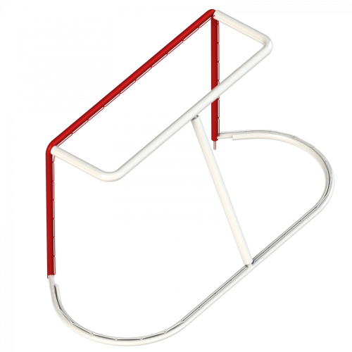 Ворота хоккейные профессиональные (с сеткой d=5 мм, яч.40х40, фиксаторами, отбойниками) СТ-14#4 Ворота хоккейные профессиональные (с сеткой d=5 мм, яч.40х40, фиксаторами, отбойниками) СТ-14#4