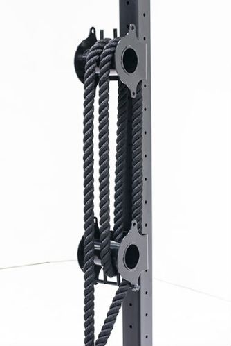 Тренажёр для канатов "Двойная бочка" с канатом (20 м)