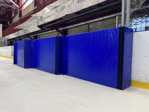 Мат для шорт-трека 2х1,2х0,2 м ЭКОНОМ (спец. тент, липучки, люверсы) МШ-1#5