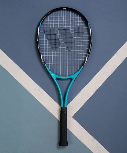 Ракетка для большого тенниса Wish 26’’ AlumTec 2599 (бирюзовый)#7 Ракетка для большого тенниса Wish 26’’ AlumTec 2599 (бирюзовый)#7