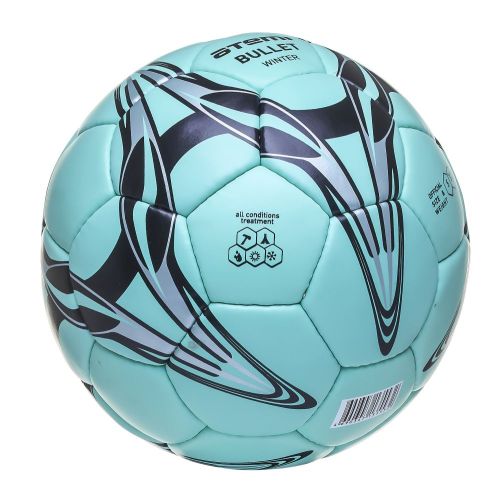 Мяч футбольный ATEMI ATTACK-BULLET WINTER №5 (ПУ) зеленый#2 Мяч футбольный ATEMI ATTACK-BULLET WINTER №5 (ПУ) зеленый#2