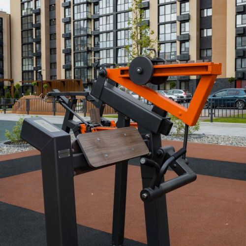 Уличный тренажер Бицепс-машина с переменной нагрузкой ZAVODSPORTA Power-1811#8 Уличный тренажер Бицепс-машина с переменной нагрузкой ZAVODSPORTA Power-1811#8