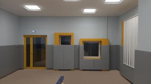 Стеновой протектор СТАНДАРТ 40 мм (ПВХ-ткань, ОСП, НПЭ 22 кг/м3) СП-13#12