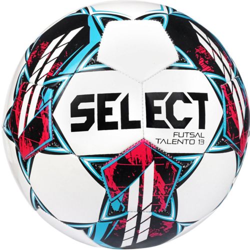 Мяч футзальный SELECT Futsal Talento 13 V22 №3 (ТПУ) бел-фиолет-голуб Мяч футзальный SELECT Futsal Talento 13 V22 №3 (ТПУ) бел-фиолет-голуб