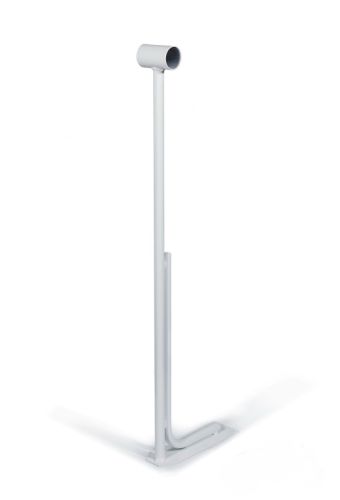 Кронштейн для хореографического (балетного) станка напольный однорядный (белый) Кронштейн для хореографического (балетного) станка напольный однорядный (белый)