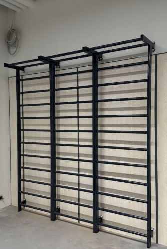 Стенка гимнастическая металлическая (с турником) 3000х800 СТ-33#6