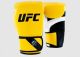 Перчатки боксерские тренировочные для спаринга UFC Pro Fitness Yellow#3 Перчатки боксерские тренировочные для спаринга UFC Pro Fitness Yellow#3