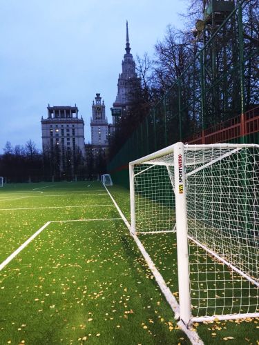 Ворота футбольные 5х2 м алюминиевые 100х120 мм переносные SPORTWERK (SpW-AG-500-1P)#10 Ворота футбольные 5х2 м алюминиевые 100х120 мм переносные SPORTWERK (SpW-AG-500-1P)#10