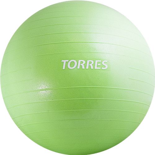 Мяч гимнастический TORRES 55 см (зеленый)