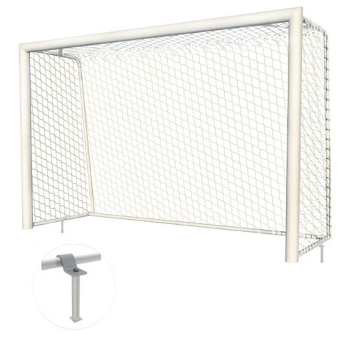 Ворота для мини-футбола/гандбола 3х2 м алюминиевые 100х120 мм переносные SPORTWERK (SpW-AG-300-1P)#2