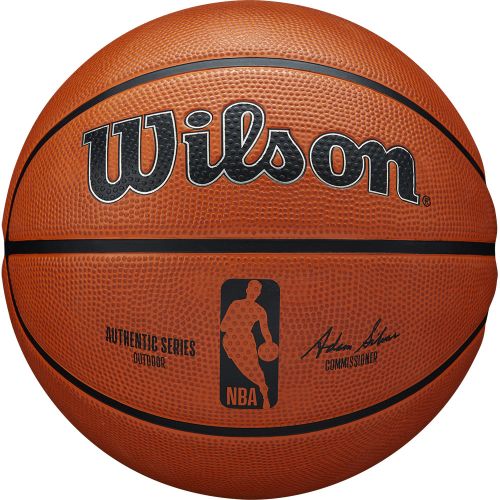 Мяч баскетбольный WILSON NBA Authentic №7 (резина)
