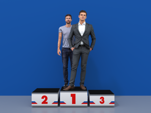 Пьедестал «Эконом» Матрешка 606х606 мм квадратный#2