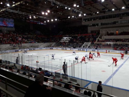 Хоккейный борт с защитным ограждением зрителей без стоек (двойной)#7