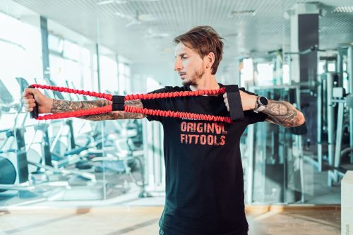 Эспандер-восьмерка Original FitTools FT-8BND#10