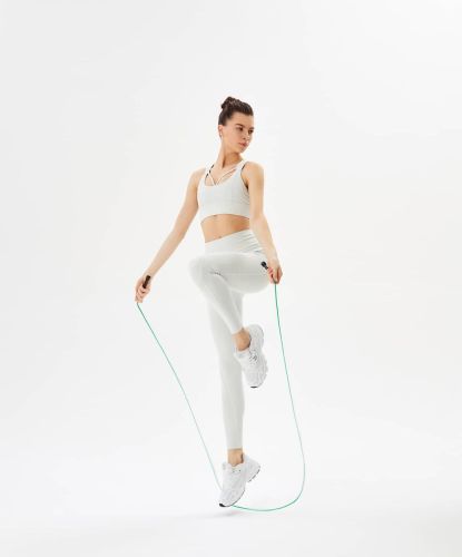 Скакалка STARFIT RP-101 ПВХ с пластиковой ручкой 3м (зеленая)#5