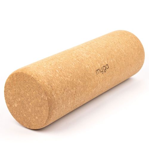 Массажный ролик MYGA Cork Massage Roller 30х10 см (пробка)