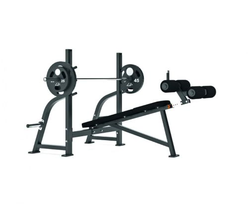 Олимпийская скамья с отрицательным наклоном MATRIX G1-FW165 Олимпийская скамья с отрицательным наклоном MATRIX G1-FW165