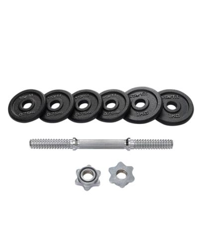Гантель разборная чугунная STARFIT DB-715 6 кг Гантель разборная чугунная STARFIT DB-715 6 кг