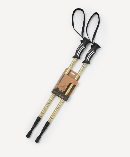 Палки для скандинавской ходьбы BERGER Travel Pacemaker 65-135 см (3-секционные)#3