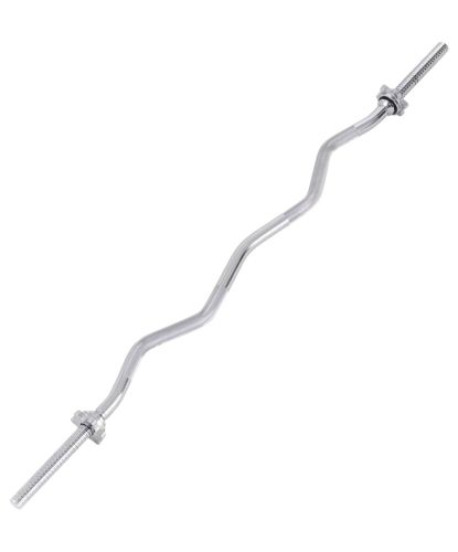 Гриф для штанги EZ-образный STARFIT BB-101 120 см, d=25 мм