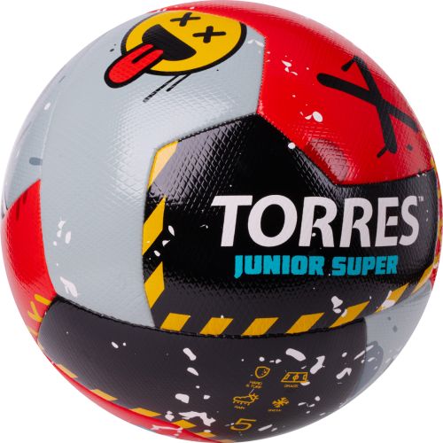 Мяч футбольный TORRES Junior-5 Super F323305 №5 (ПУ)#3