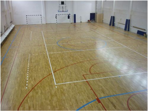 Спортивный паркет Grabo StrongAir (ясень, дуб)#4