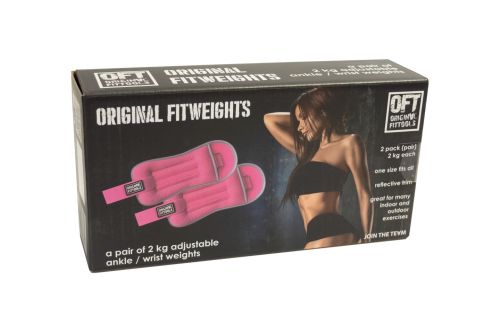 Утяжелители универсальные Original FitTools 2 кг (розовые)#3 Утяжелители универсальные Original FitTools 2 кг (розовые)#3