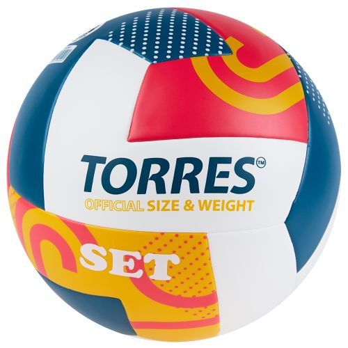Мяч волейбольный TORRES Set №5 (ТПУ)#4 Мяч волейбольный TORRES Set №5 (ТПУ)#4