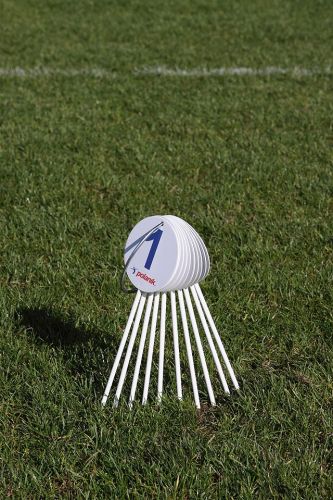 Указатели метража разметки для сектора толкания ядра POLANIK FMS-10/FMS-15, втыкаются в землю#2