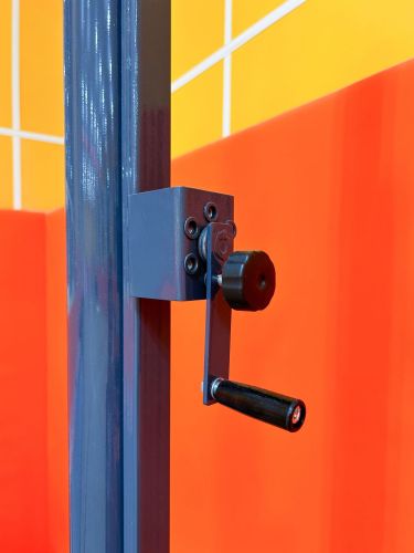 Стойки волейбольные передвижные со стаканами-противовесами СТ-174#9