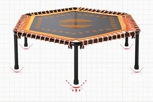 Фитнес батут для джампинга с ручкой HASTTINGS J-Short 50"#16