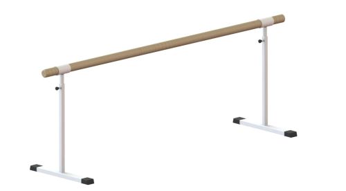 Станок переносной для хореографии (балета) однорядный с резиновыми накладками 2000 мм (дуб) СТ-266 Станок переносной для хореографии (балета) однорядный с резиновыми накладками 2000 мм (дуб) СТ-266