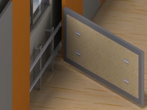 Стеновой протектор ОГНЕСТОЙКИЙ 50мм (ПВХ-материал, ОСП, ППЭ 30кг/м3, заключение МЧС РФ) СПГ1-16#4 Стеновой протектор ОГНЕСТОЙКИЙ 50мм (ПВХ-материал, ОСП, ППЭ 30кг/м3, заключение МЧС РФ) СПГ1-16#4