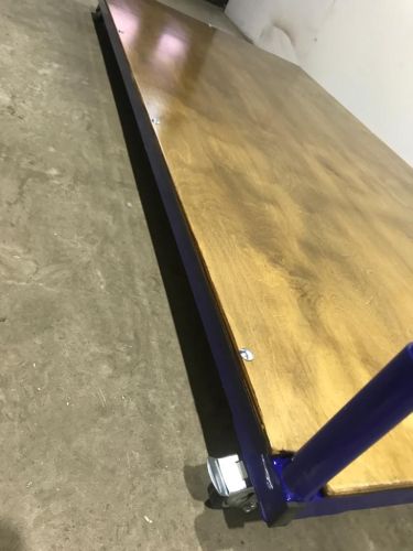 Тележка для перевозки матов "Премиум" (лакированная фанера) СТ-146#4