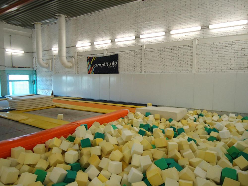 Батутный зал "Завод", г. Москва