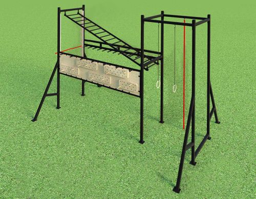 Комплекс полосы препятствий Ниндзя#4