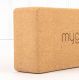 Блок для йоги MYGA Cork Eco Brick Block (пробка)#8 Блок для йоги MYGA Cork Eco Brick Block (пробка)#8